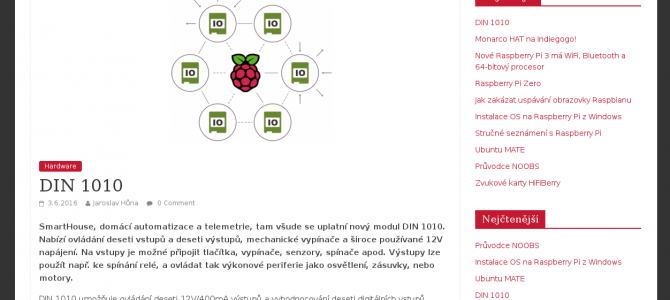 Naše DIN1010 na RPiBlogu! Naše DIN1010 na RPiBlogu!